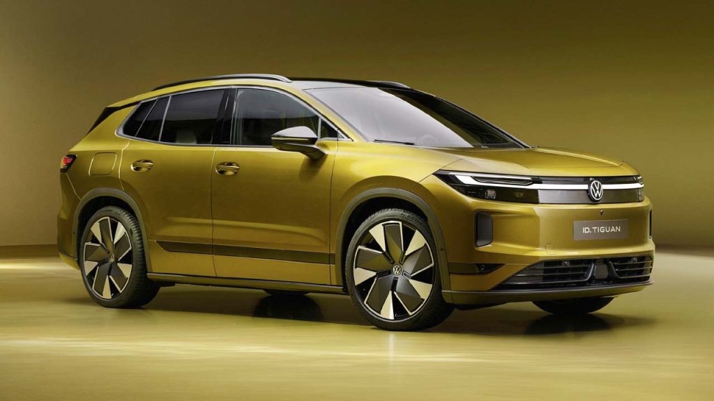 Volkswagen Id Tiguan Electric Suv Unveiled 600km Range Battery Options Features