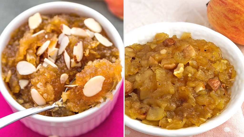 Apple Halwa Recipe For Navratri Fasting