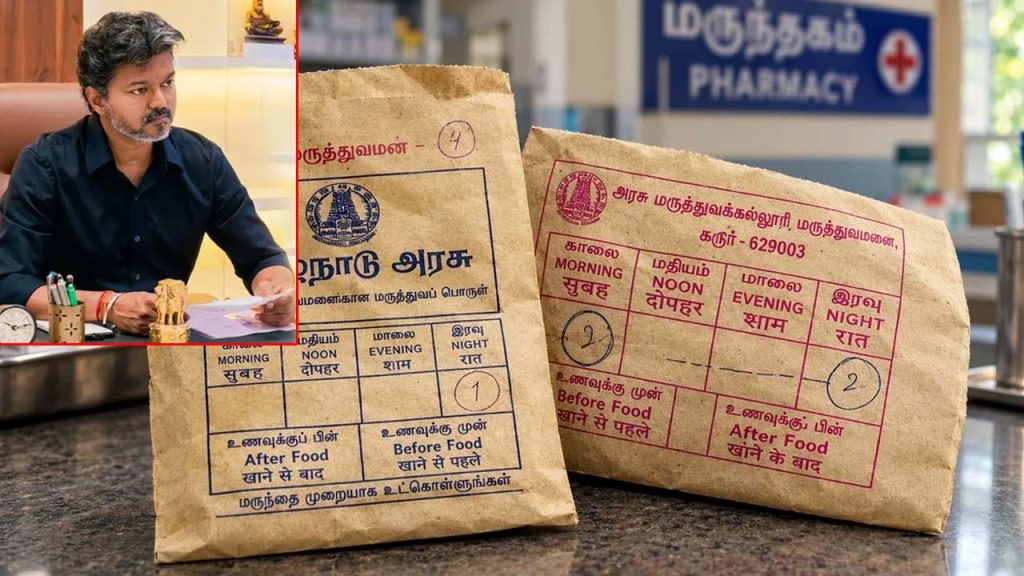 Hindi On Medicine Covers Sparks Row In Tamil Nadu Government Hospitals Halt Distribution