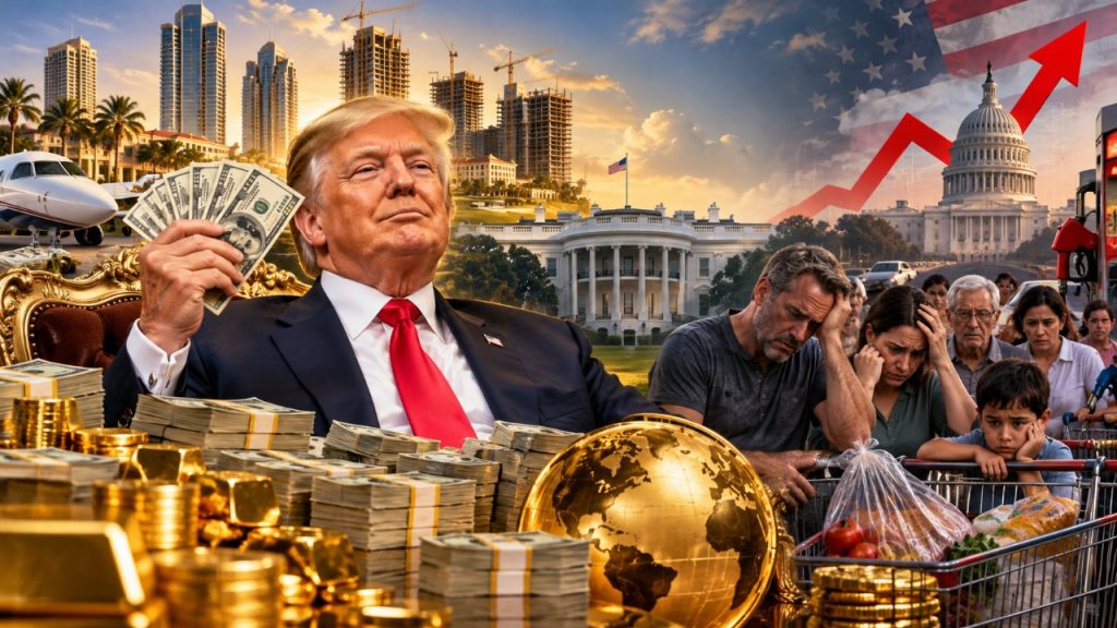 Donald Trump: జనం పర్సులు నిల్.. ప్రెసిడెంట్ గారి ఆదాయం మాత్రం ఫుల్..!