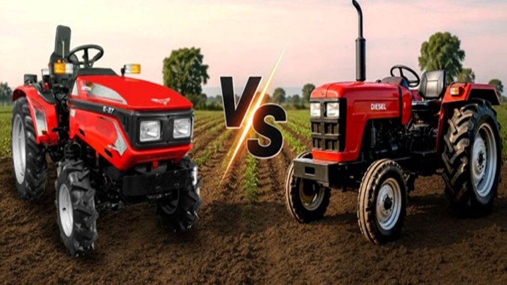 Electric Tractors Vs Diesel Tractors Cost Savings India
