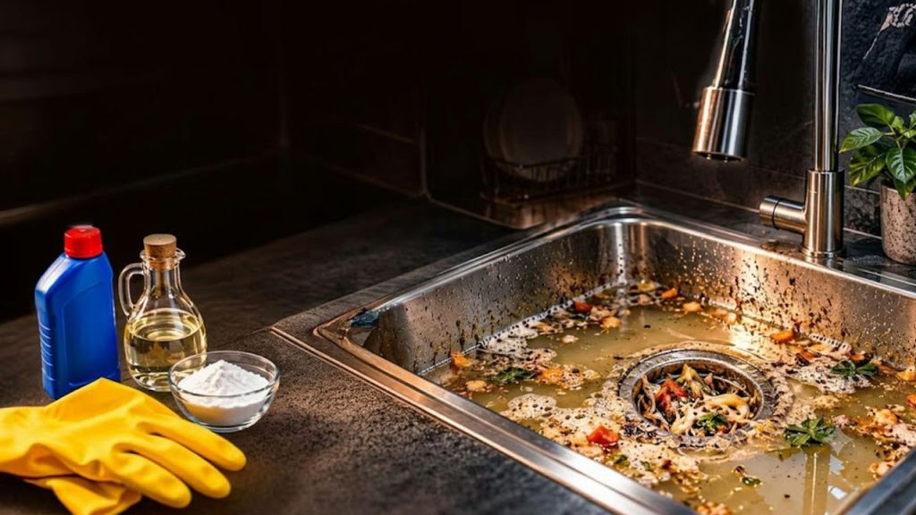 Kitchen Sink Clogged Drain Cleaning Tips And Safety