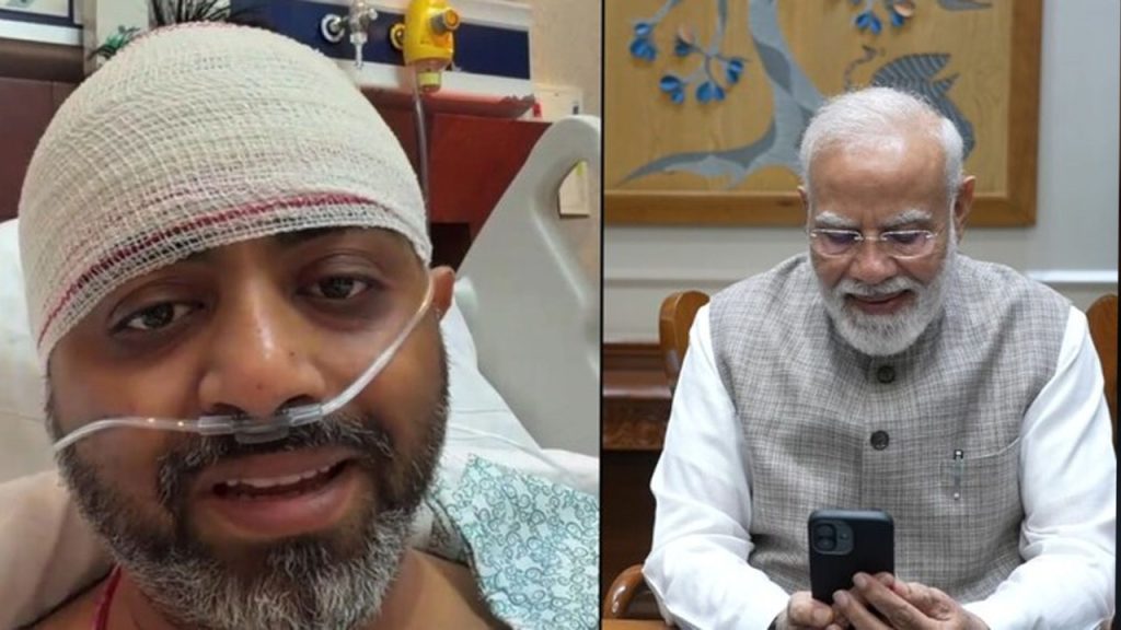 Pm Modi Calls Smit Machchhar Flydubai Pilot Praises Courage