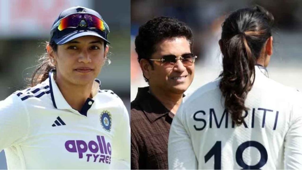Smriti Mandhana Unicef India Celebrity Advocate Sachin Tendulkar