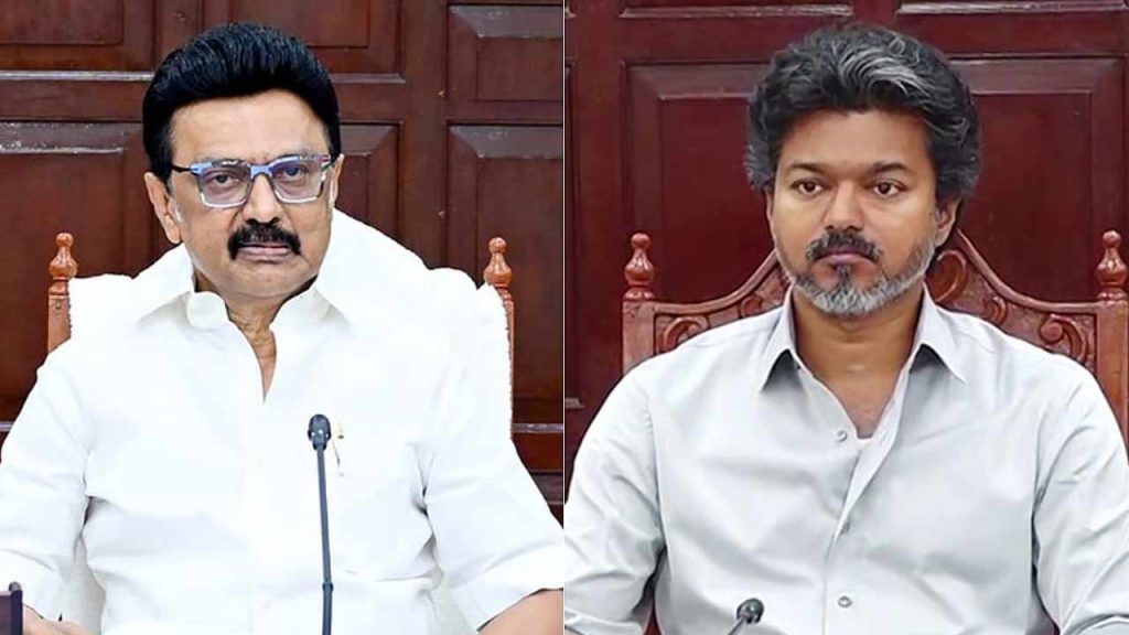 Tamil Nadu Bypolls Madurantakam Dharapuram Vijay Stalin Tvk Dmk